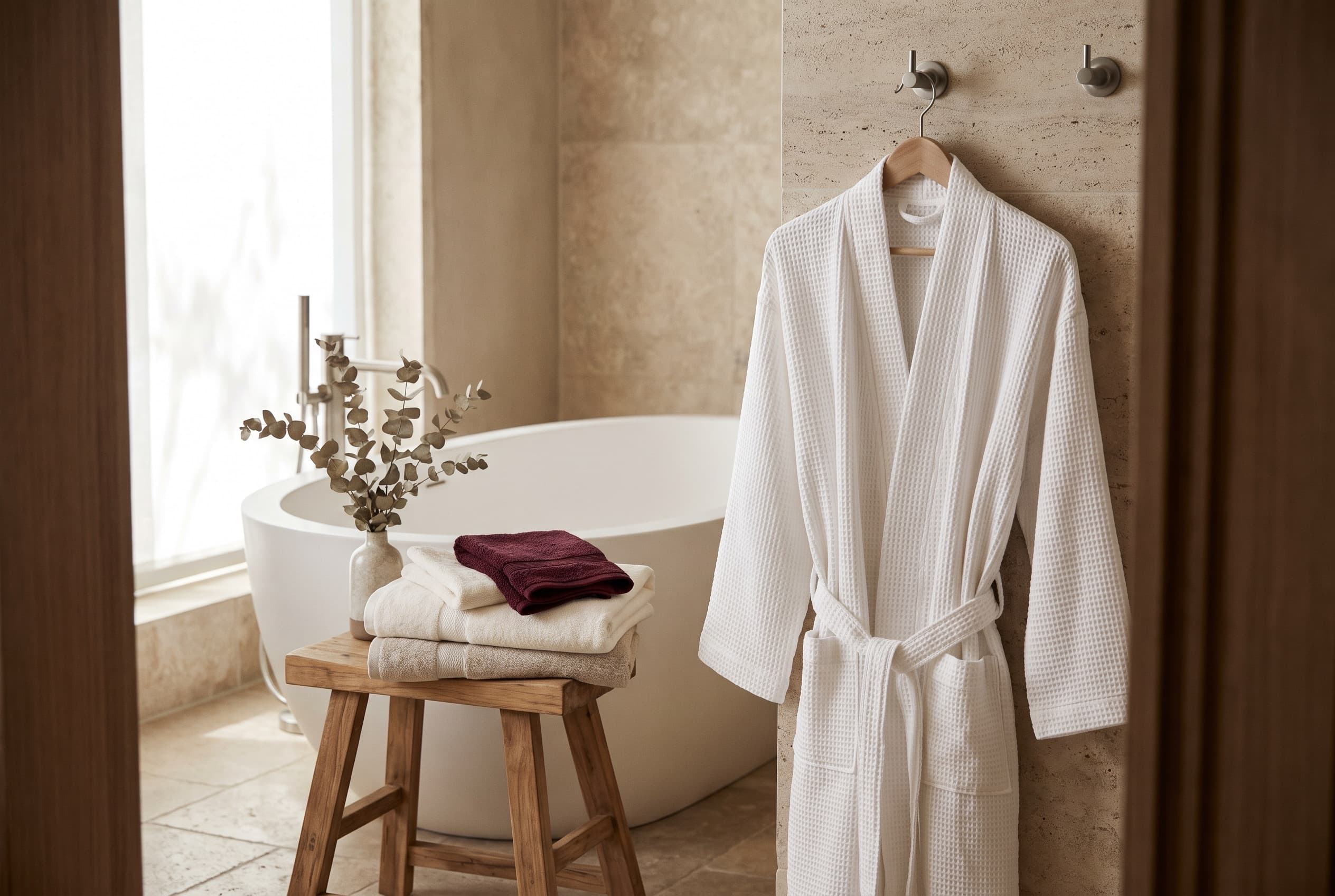 The bathrobe that earns its hook