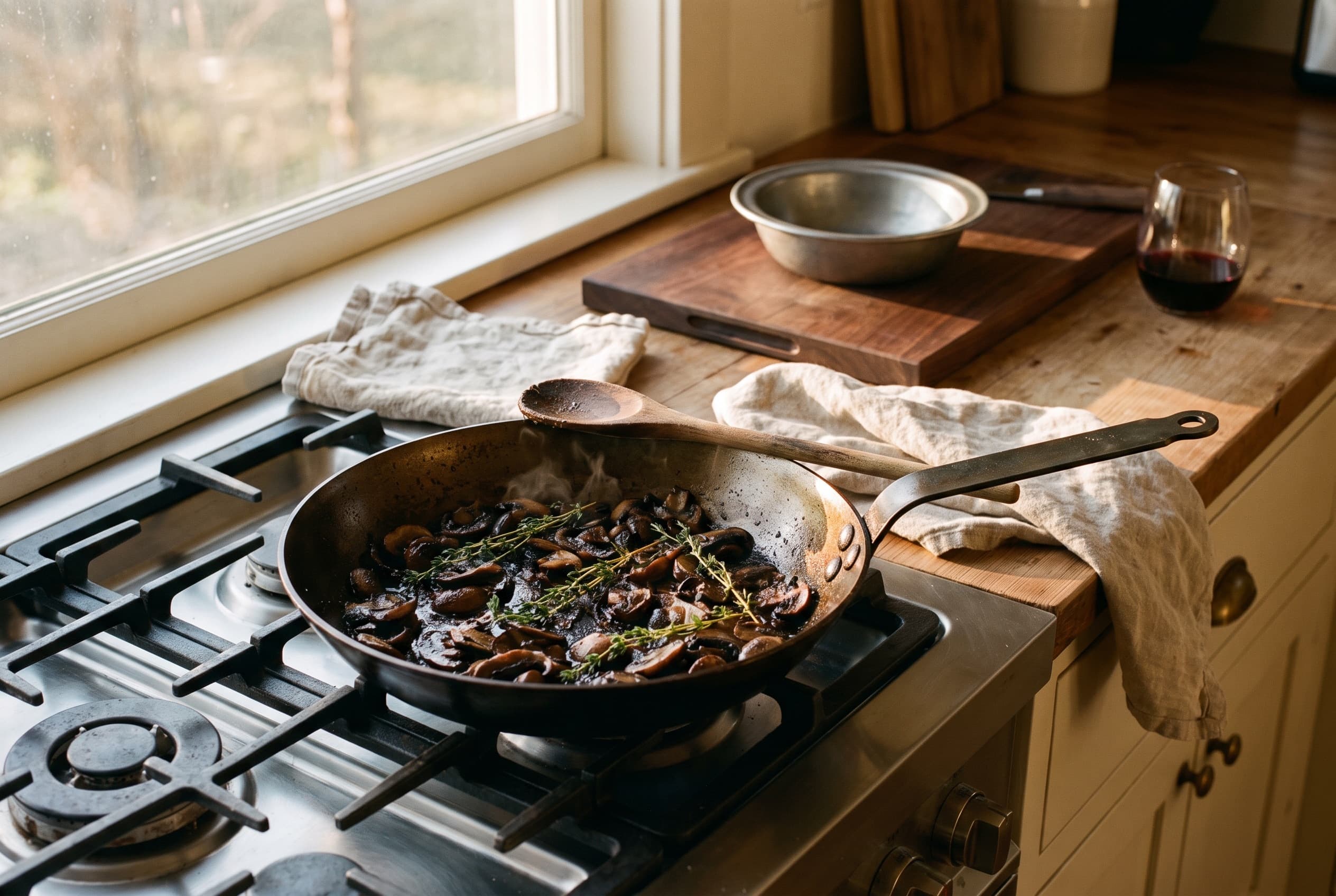 The carbon steel pan, and who should choose it over cast iron