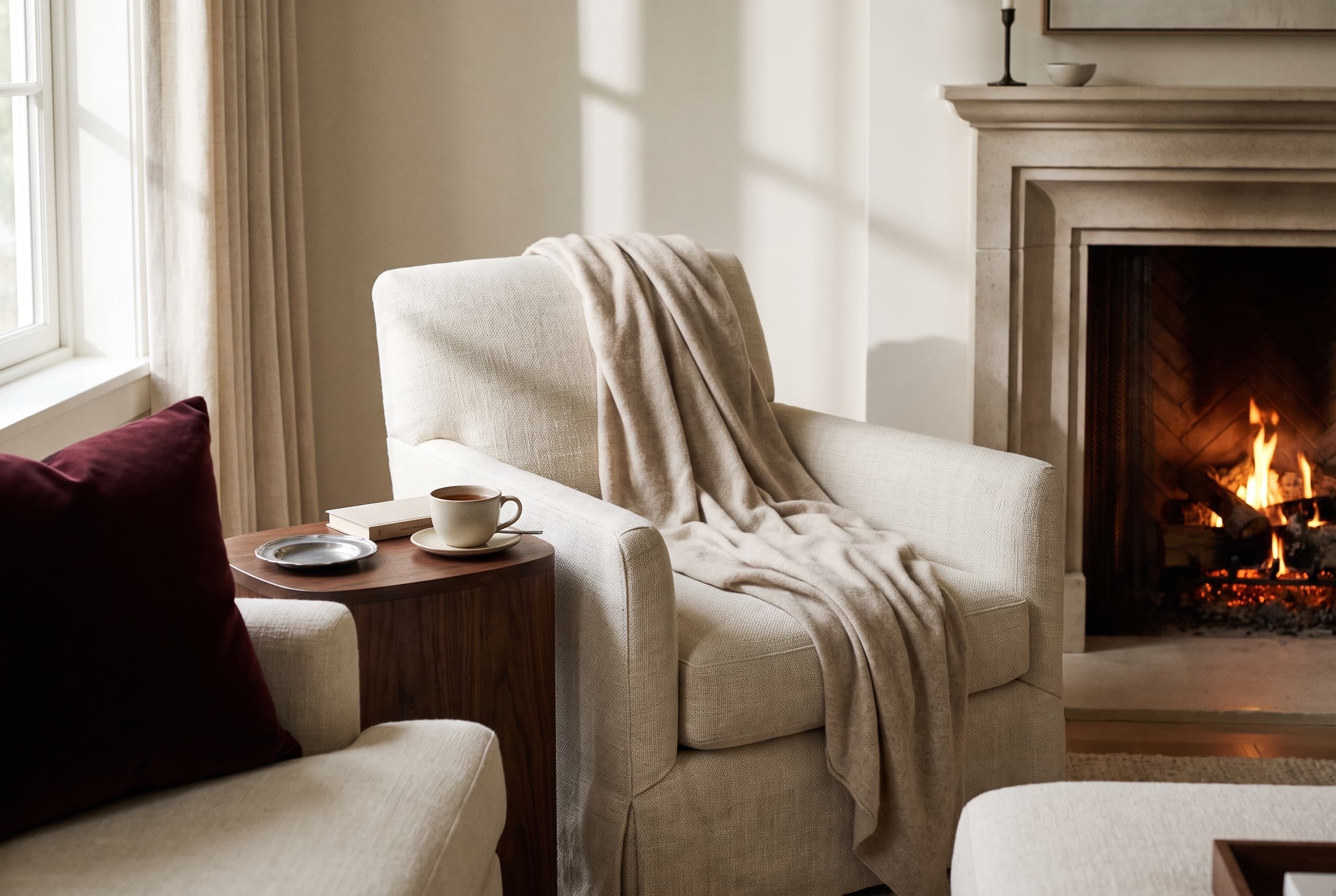 The cashmere throw, and what the label means