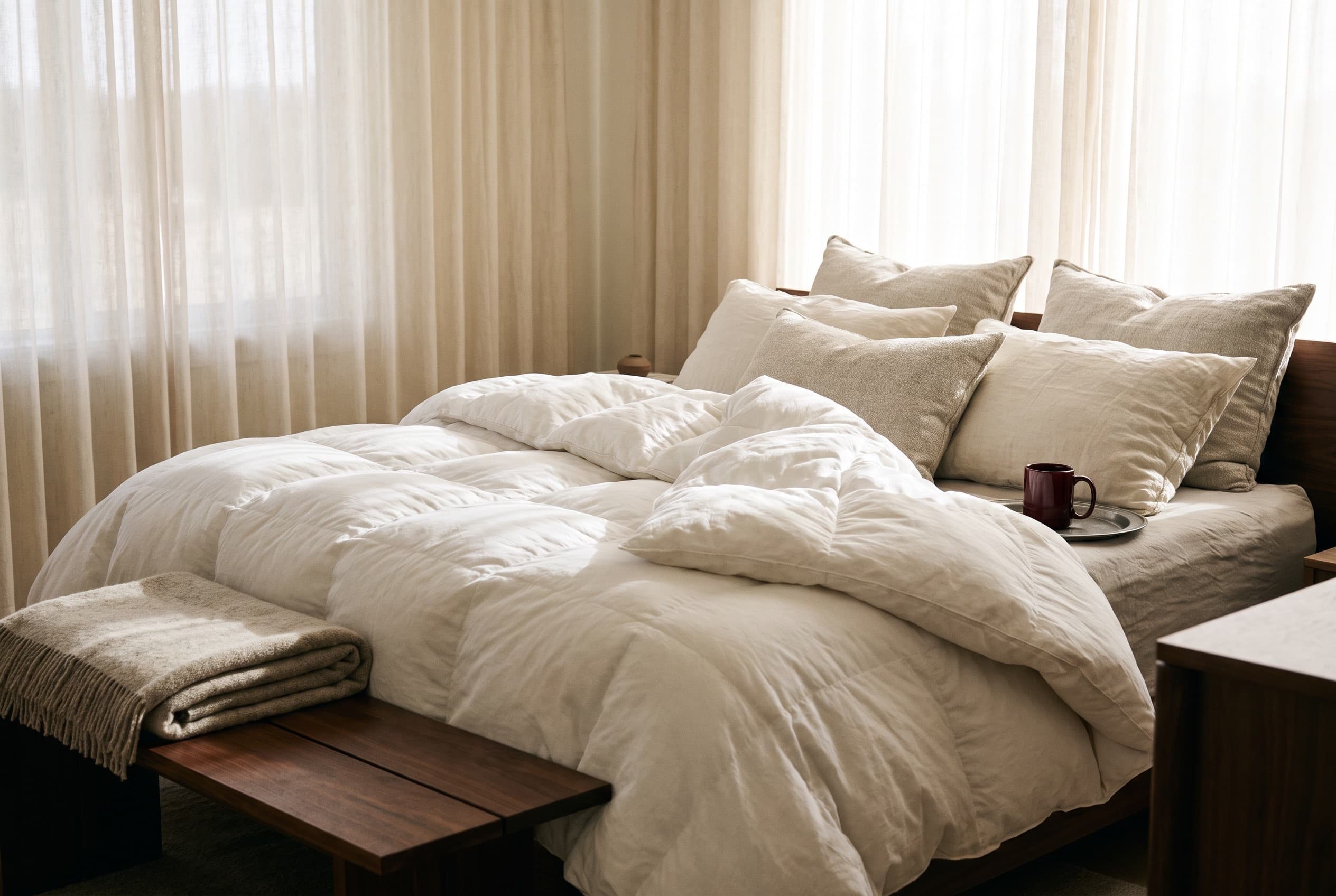 The down comforter worth sleeping under