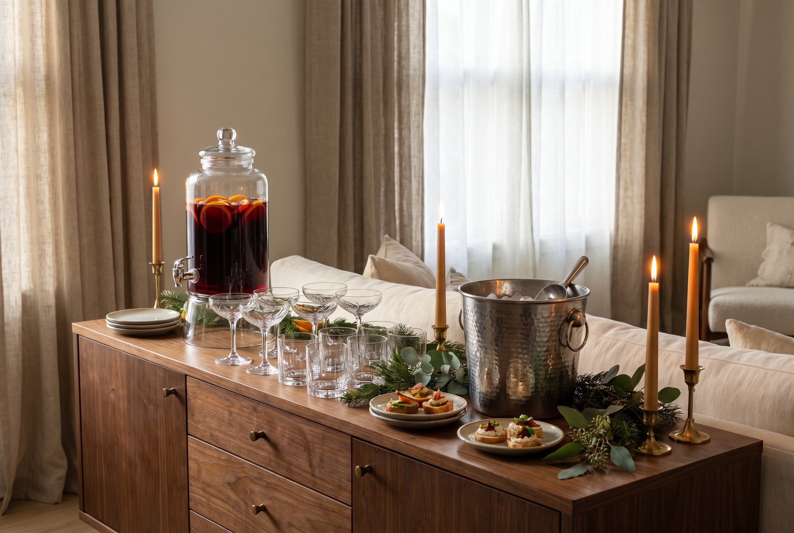 What to own to host a cocktail party for twenty