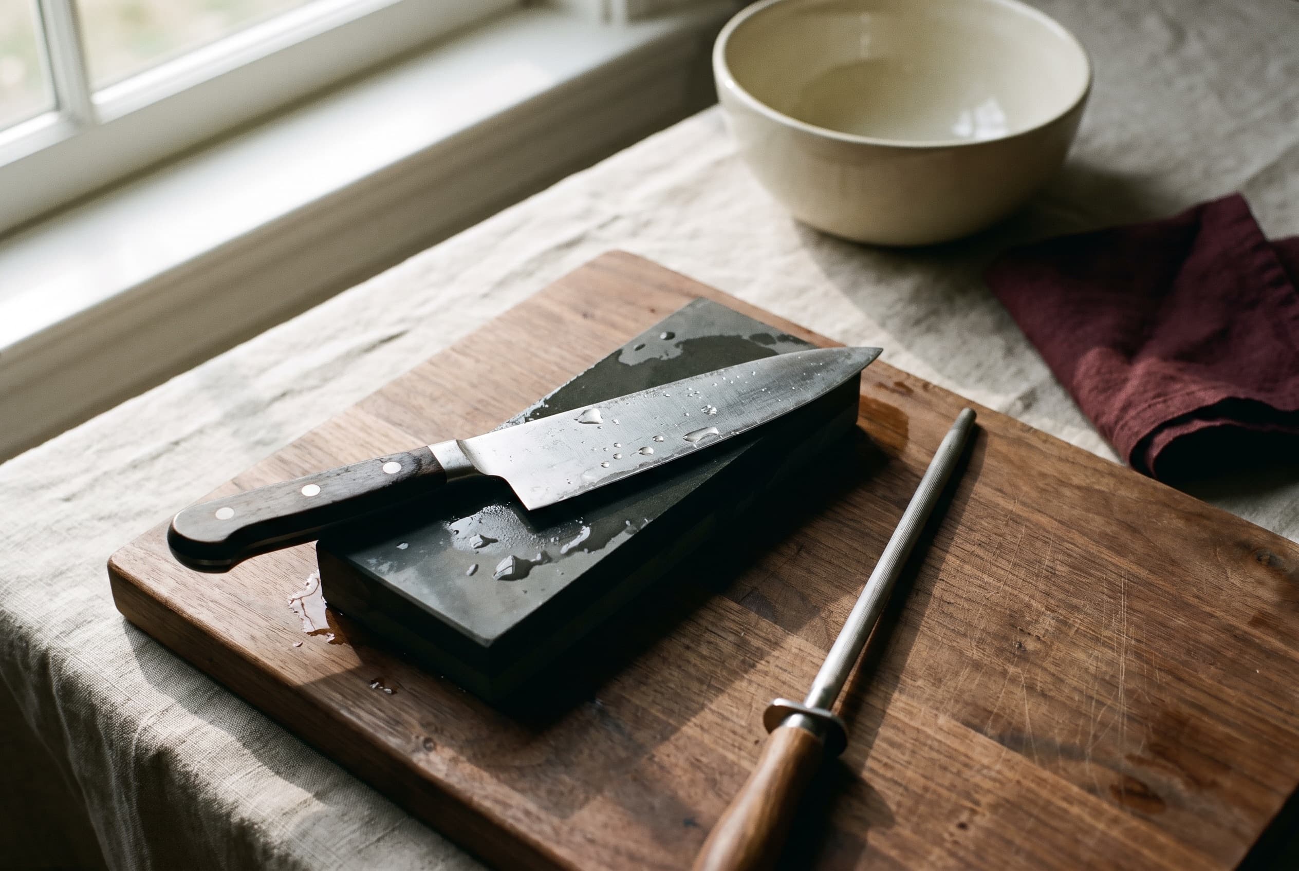 The knife sharpener that keeps a good knife good