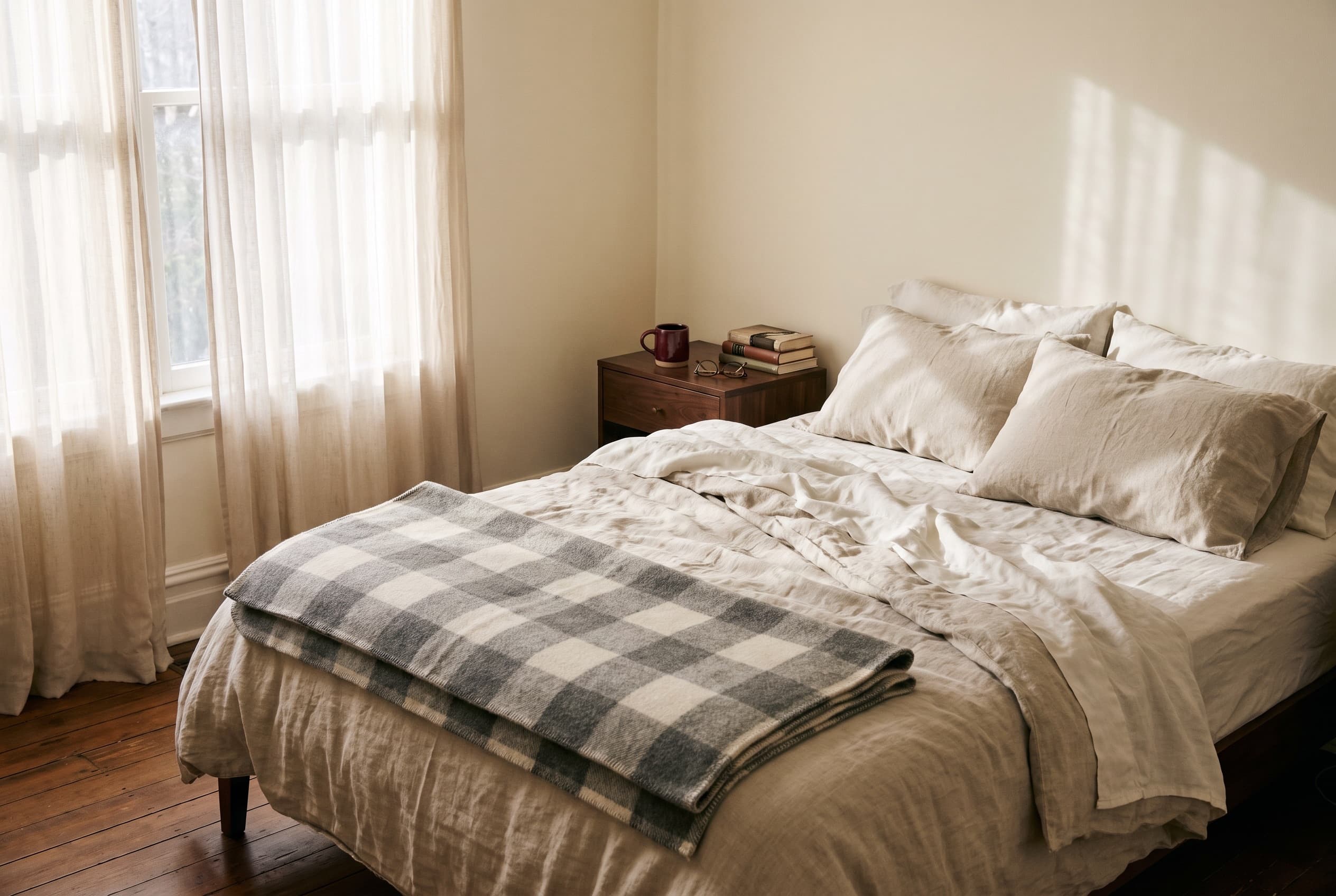 The linen sheets for people who sleep warm