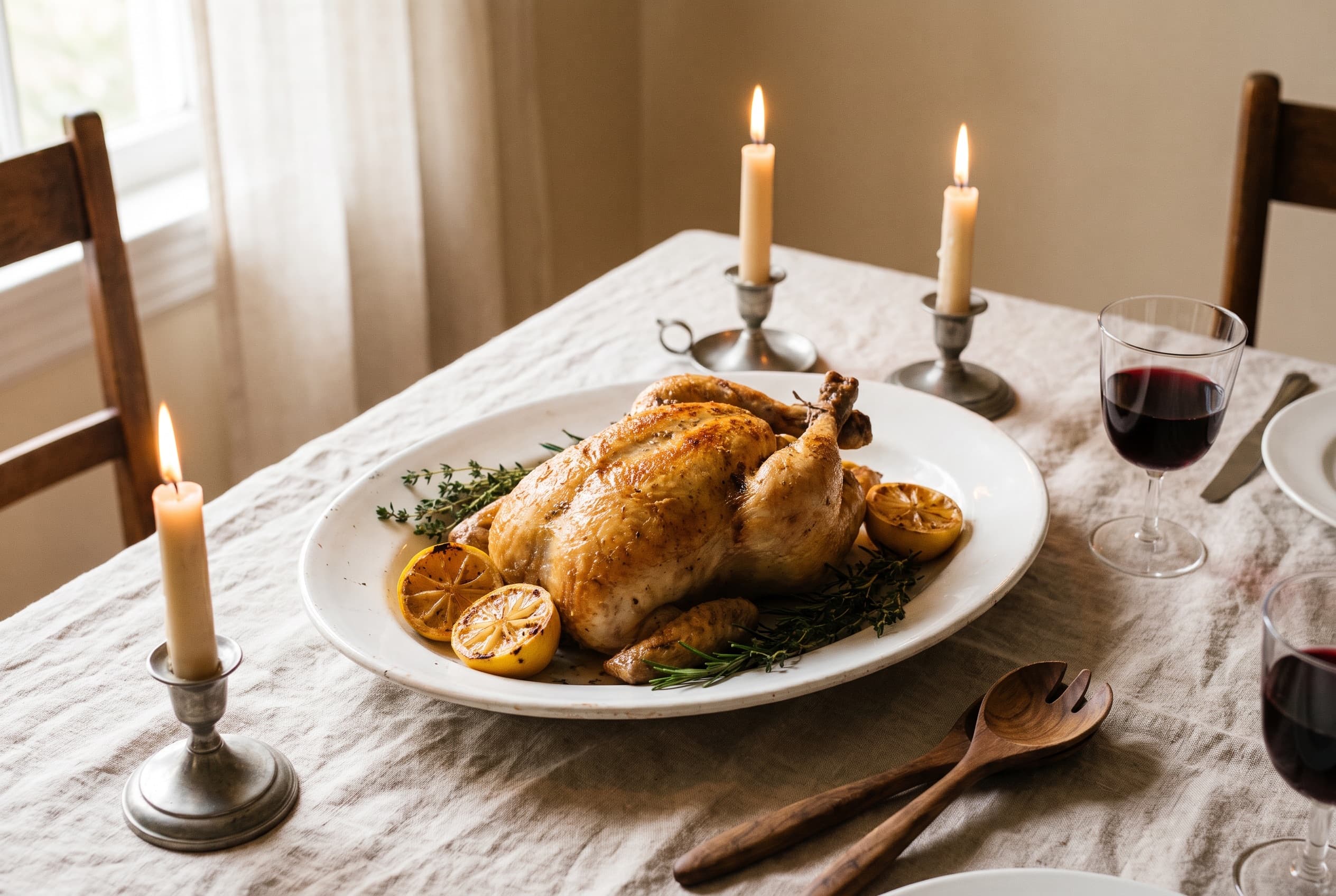 The platter for the holiday bird, and everything after
